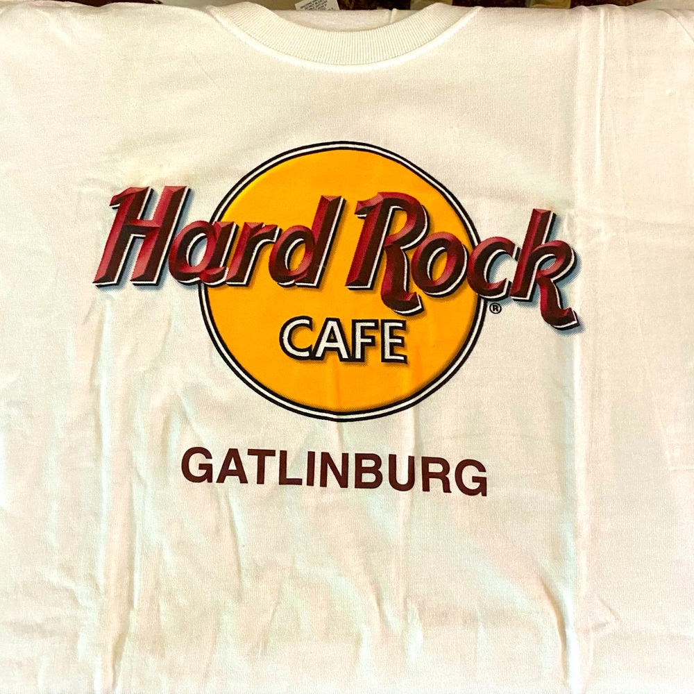 Hard Rock Gatlinburg Logo Tee Size Medium